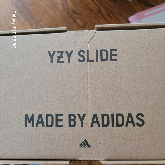 adidas Gray Slide Sandals main image 9